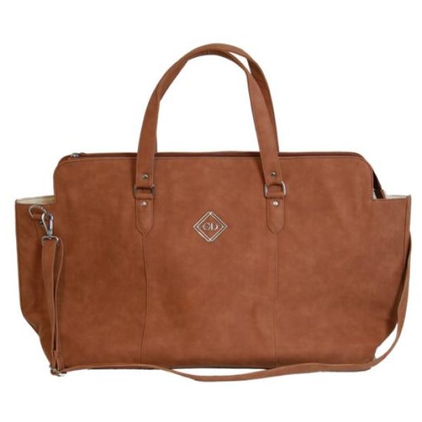 GROOMING DELUXE TRAVEL BAG CHESTNUT