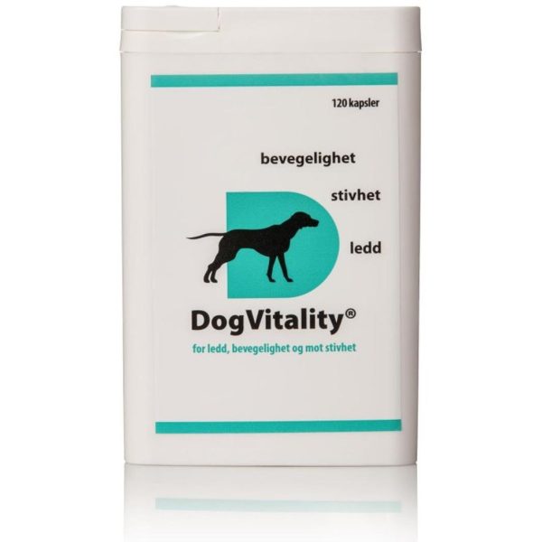 DOGVITALITY FOR LEDD, BEVEGELIGHET OG STIVHET 120KAPSLER