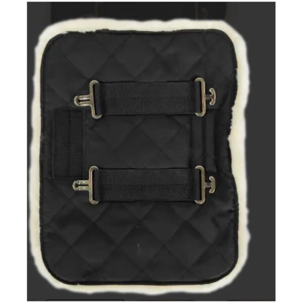 KENTUCKY CHEST EXPANDER QUILTED WITH SHEEPSKIN 2 BUCKLES - Bilde 3