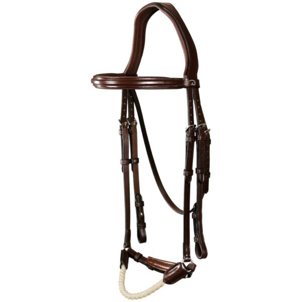 Dyon Rope Drop Noseband Bridle New English Collection