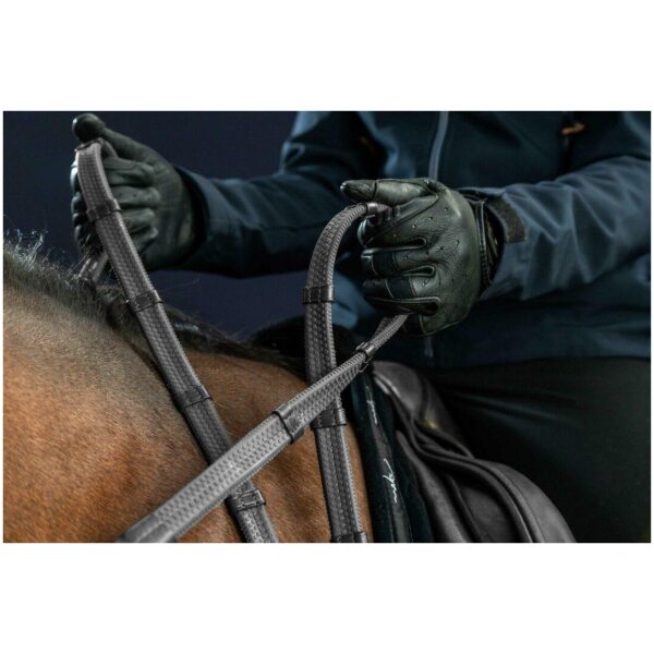 Dyon 13mm Rubber Reins With 7 Leather Loops D Collection - Bilde 3