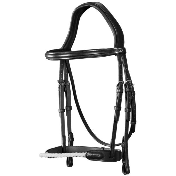 Dyon Rope Noseband Bridle New English Collection - Bilde 4