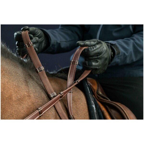 Dyon 16mm Hunter Reins With 7 Leather Loops D Collection - Bilde 4