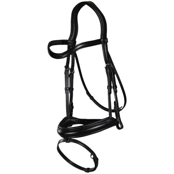 Dyon Matte Medium Noseband Bridle With Flash New English Collection