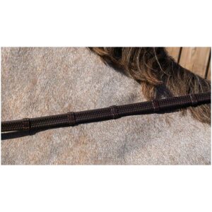 Dyon 13mm Rubber Reins With 7 Leather Loops Working By Dyon