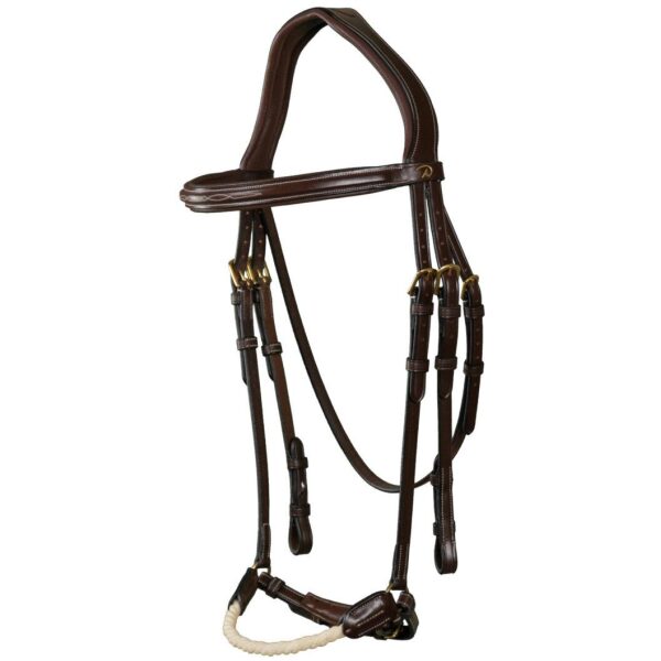 Dyon Rope Drop Noseband Bridle D Collection