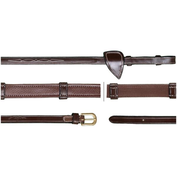 Dyon 16mm Hunter Reins With 7 Leather Loops D Collection