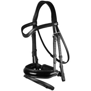 Dyon Patent Large Crank Noseband Bridle With Flash Working By Dyon