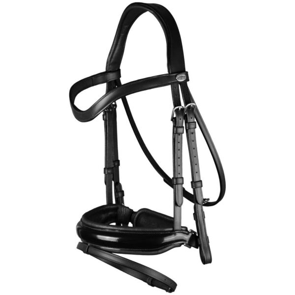 Dyon Patent Large Crank Noseband Bridle With Flash Working By Dyon