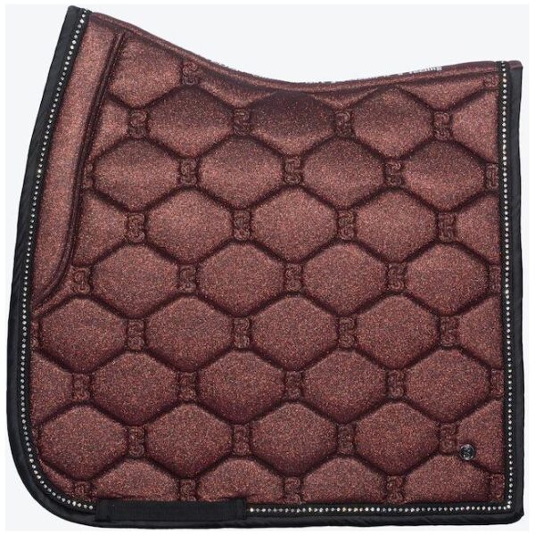 PS OF SWEDEN SADDLE PAD STARDUST MERLOT X-MAS23