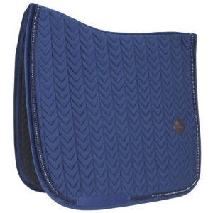 KENTUCKY SADDLE PAD VELVET PEARLS