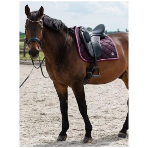 PS OF SWEDEN SADDLE PAD SIGNATURE PLUM