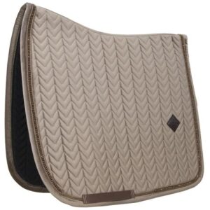 KENTUCKY SADDLE PAD VELVET PEARLS