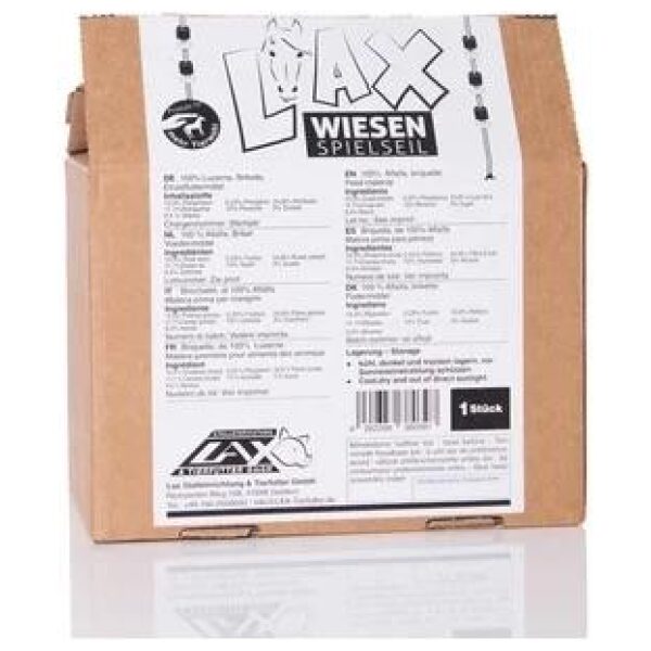 Lax Lucerne on Rope with wood disks 1kg - Bilde 2