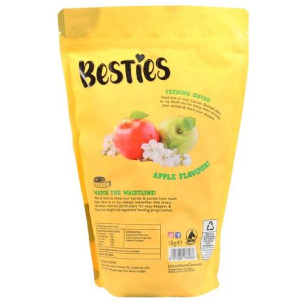 BESTIES HESTEGODT EPLE 1KG - Bilde 2