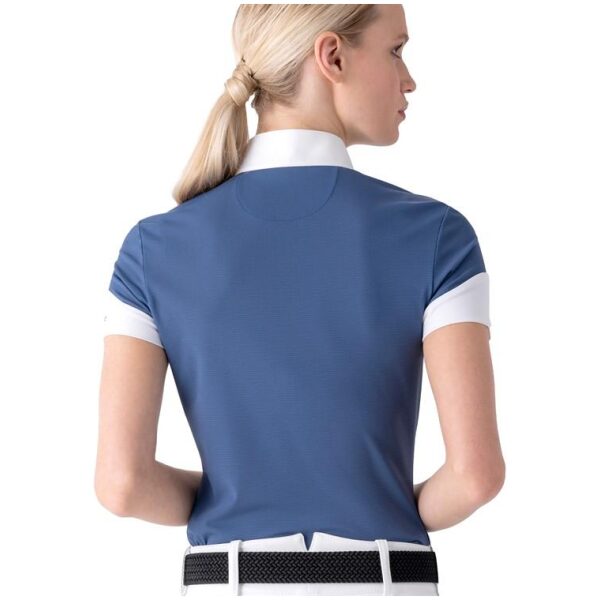 EQUILINE COLID STEVNESKJORTE INDIGO BLUE SS24 - Bilde 2