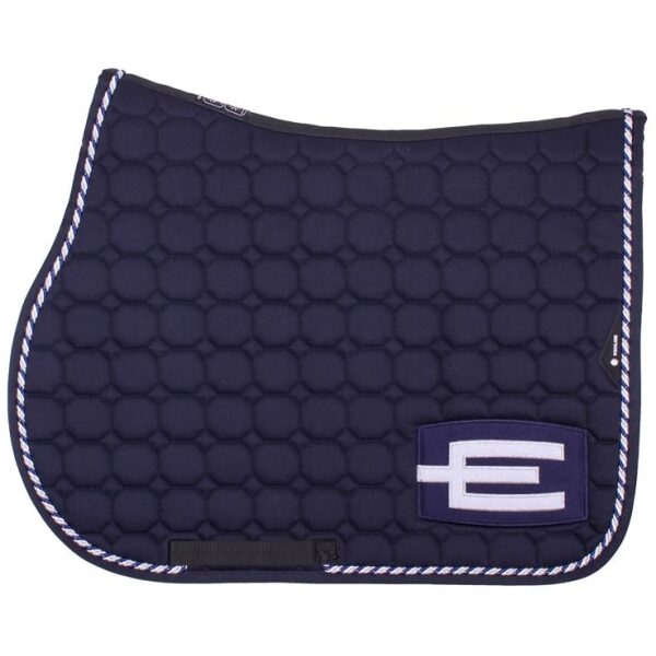 EQUILINE E-LOGO SCHABRAK NAVY7HVIT/SØLV 1 PASSPOAL