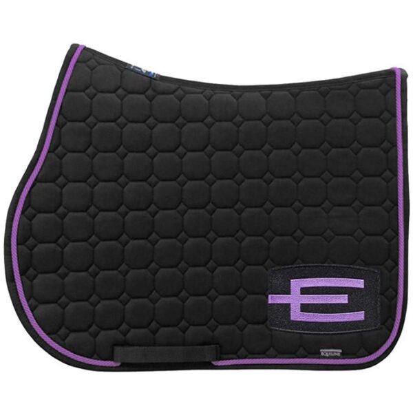 EQUILINE E-LOGO SCHABRAK SORT/LILLA 1 PASSPOAL