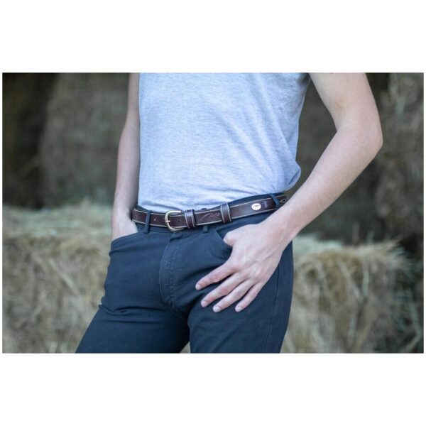 Dyon Fancy Leather Belt - Bilde 2