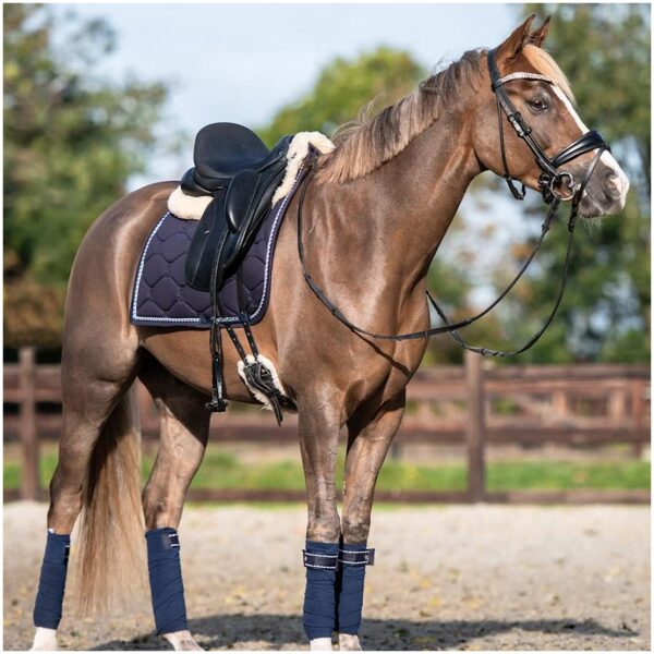 PS OF SWEDEN SADDLE PAD SIGNATURE NAVY FW23 - Bilde 4