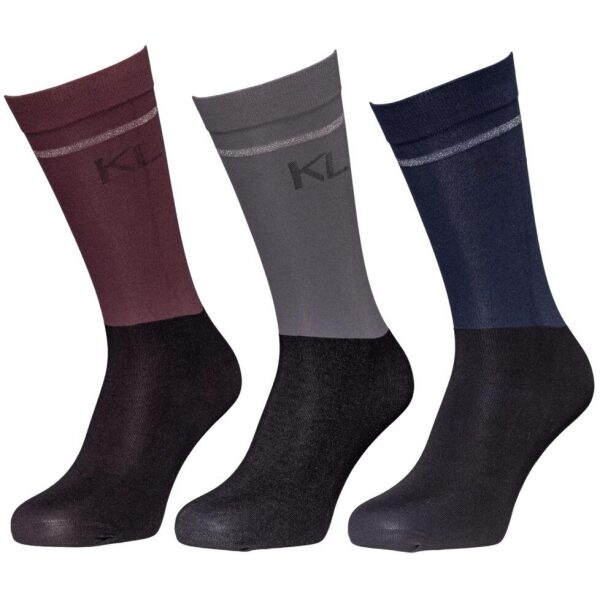 KINGSLAND VIDALIA SHOW SOCKS 3PK