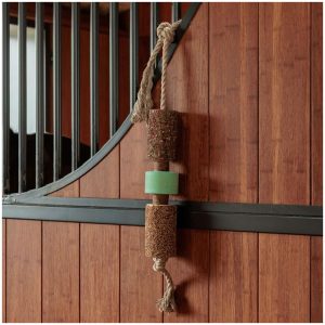 Grooming Delux Wooden Relax Horse Toy with Salt lick Airways