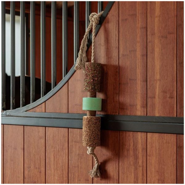 Grooming Delux Wooden Relax Horse Toy with Salt lick Airways
