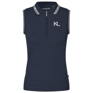 Kingsland Naira Ladies Pique Sleeveless Polo SS25