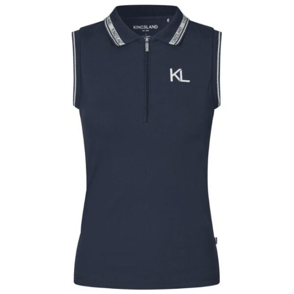 Kingsland Naira Ladies Pique Sleeveless Polo SS25