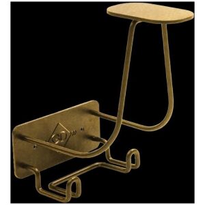 Grooming Deluxe Helmet Holder w/Hook Steel