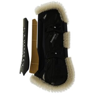 KENTUCKY VEGAN SHEEPSKIN TENDON BOOTS BAMBOO ELASTIC