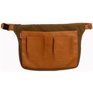 Grooming de luxe plaiting waist canvas bag